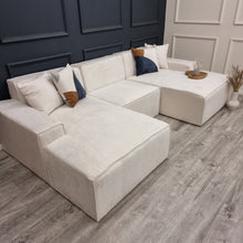 Atlanta Chenille Modula Sofa - U Shape Combination