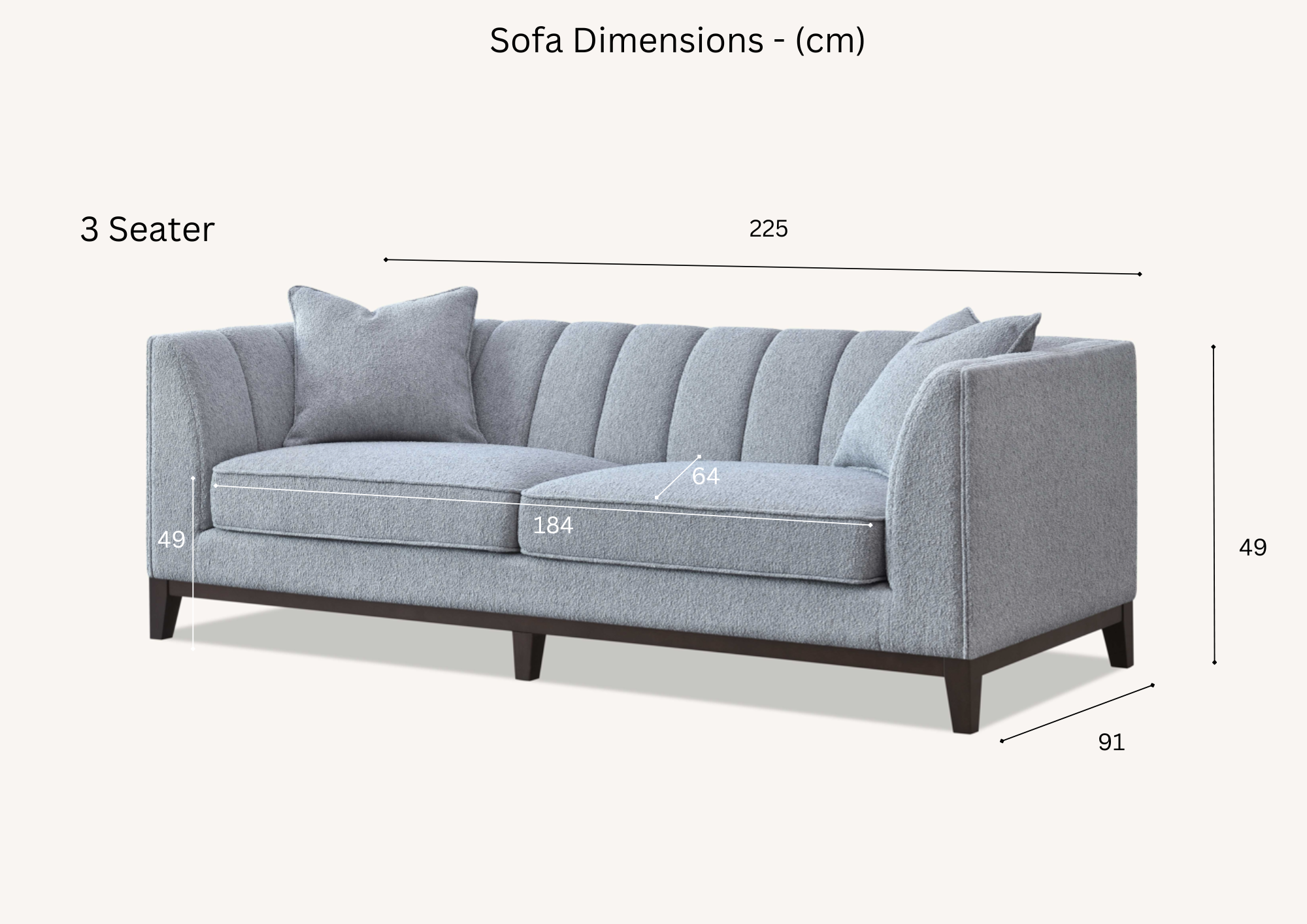 The Cobbler - 3 Seater/Corner Sofa