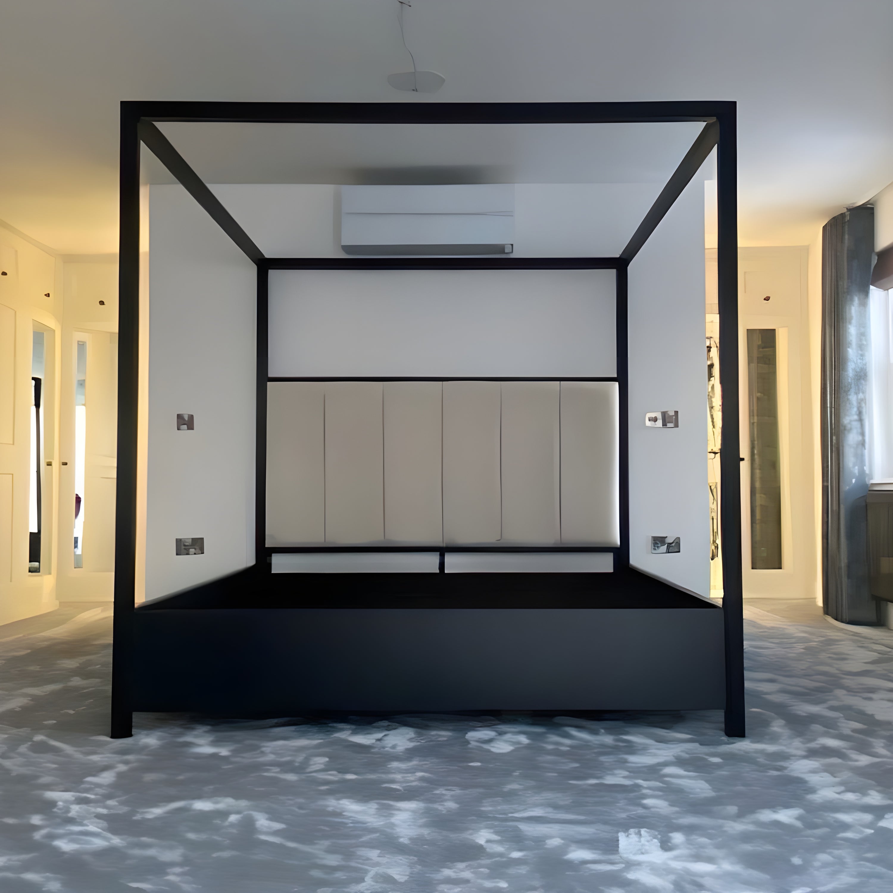 Riva Metal 4 Poster Bed